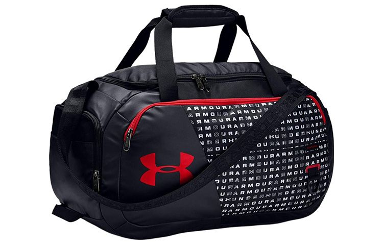 

Полиэстеровая дорожная сумка, сумка через плечо, кроссбоди, дамская сумочка, спортивная сумка обычная унисекс черная Under Armour