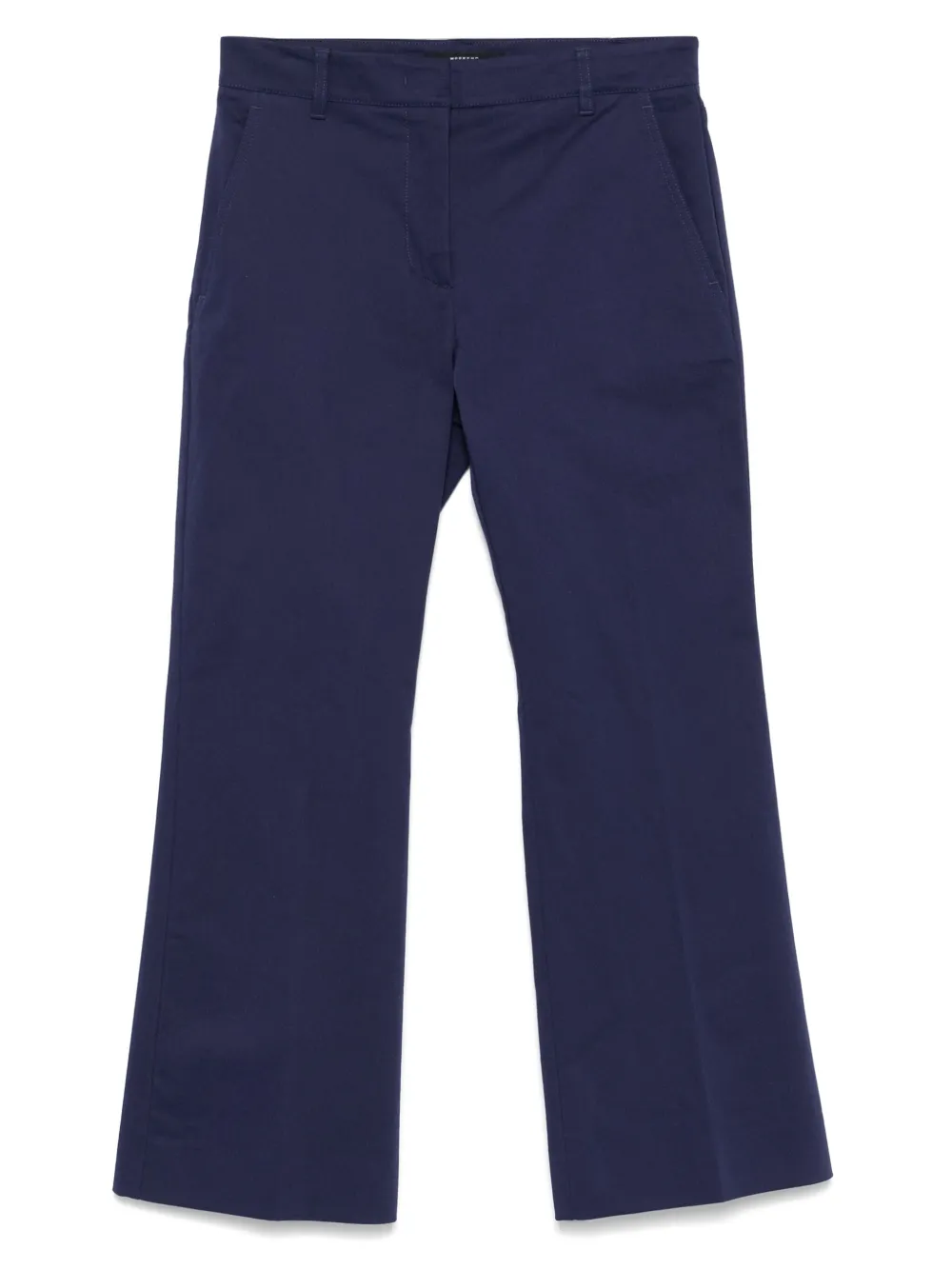 

Брюки из эластичного хлопка Weekend Max Mara, синий