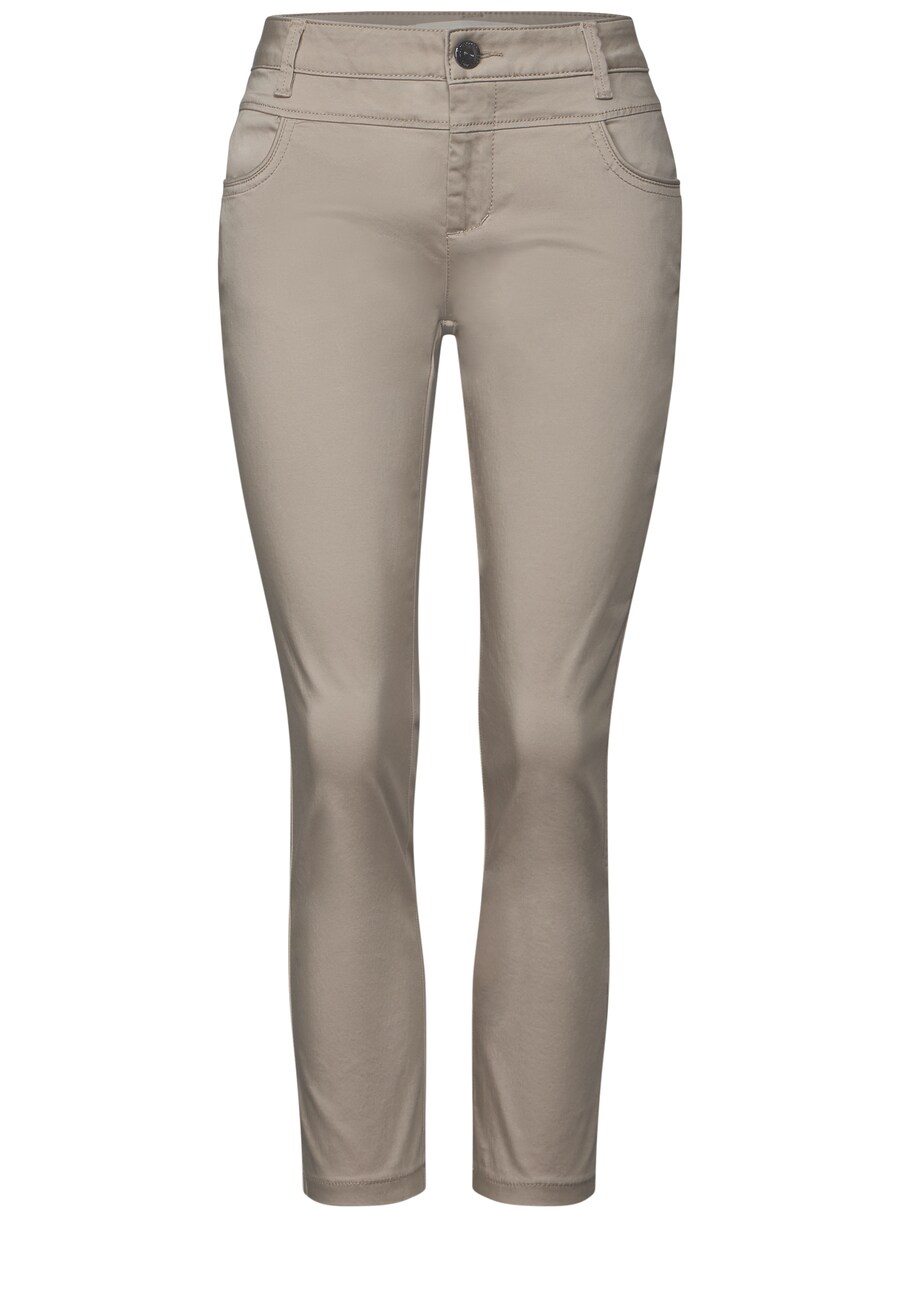 

Узкие брюки STREET ONE Yulius, серо-коричневый