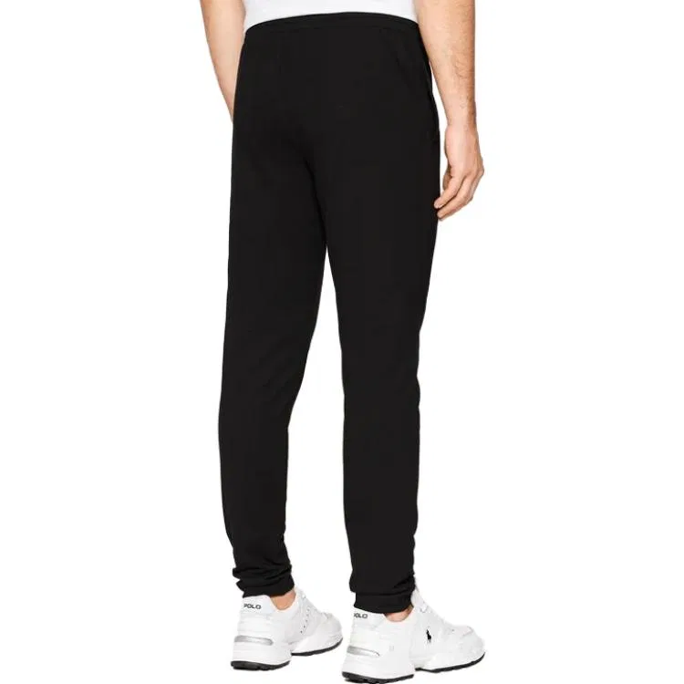 Спортивные штаны EA7 черные EMPORIO ARMANI — фото 3