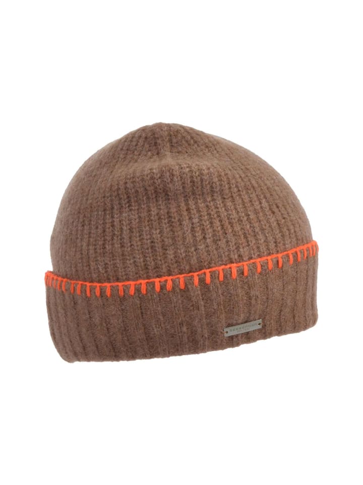 

Вязаная шапка Seeberger, коричневый
