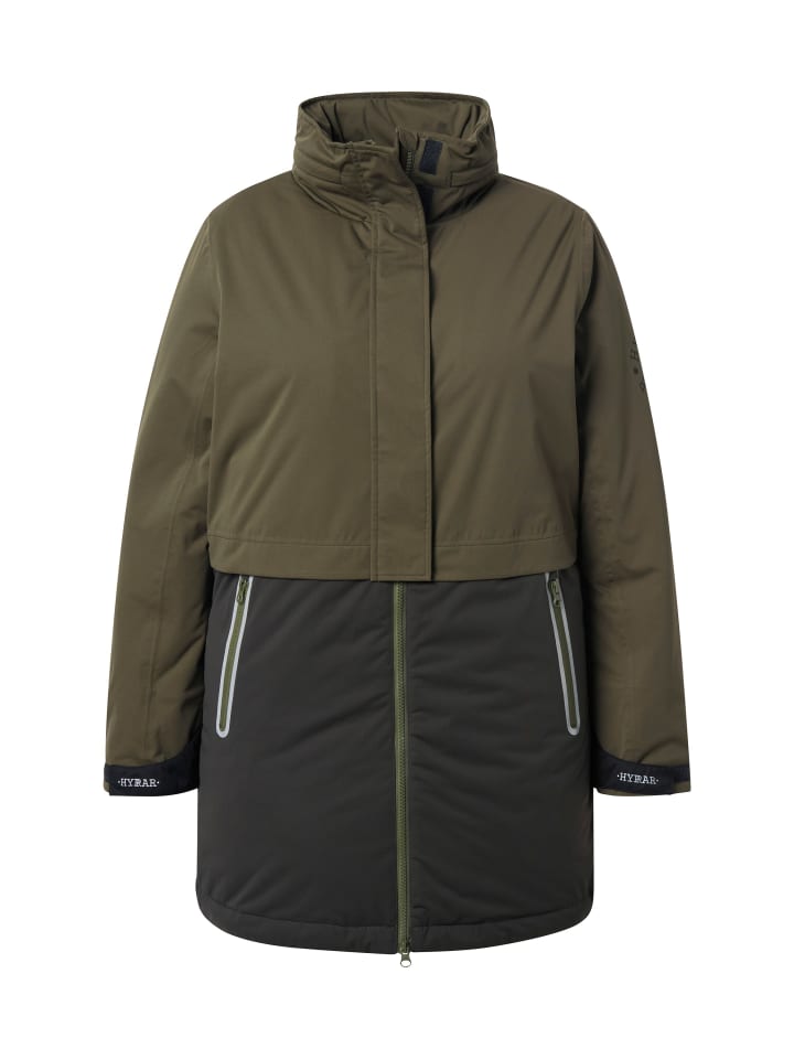 

пальто оливково-зеленого цвета Ulla Popken