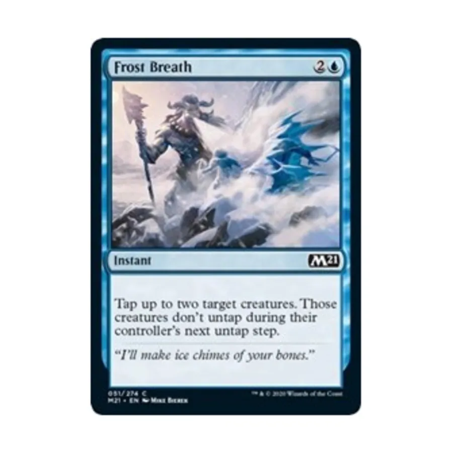

CCG Ледяное дыхание (С), MTG - Core Set 2021