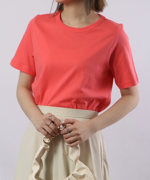 

Футболка с коротким рукавом, чесаный хлопок FUNALIVE, розовый