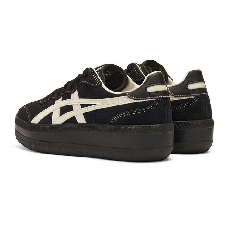 Onitsuka Tiger Токутен устойчивые к истиранию низкие кеды унисекс черные, цвет Black — фото 3