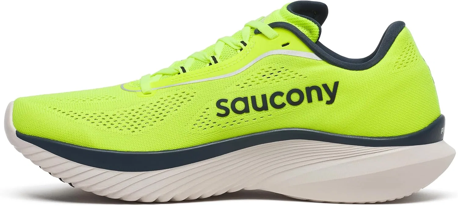 Мужские кроссовки Saucony Kinvara 15, Citron Navy — фото 3