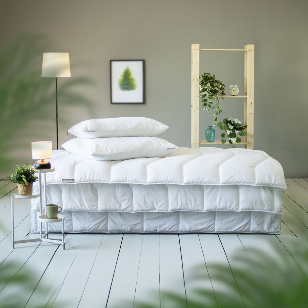 

Летнее одеяло Dunlopillo Home 155x220 см | Легкое и дышащее одеяло