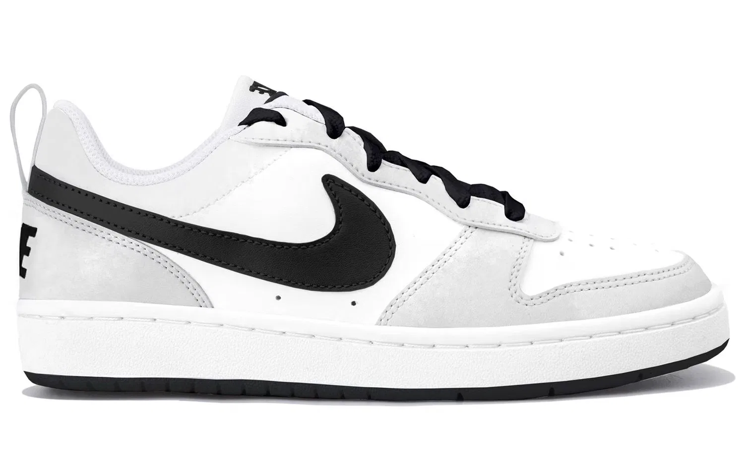 Кроссовки для скейтбординга детские Nike Court Borough Mist Gray Monologue Black — фото 3