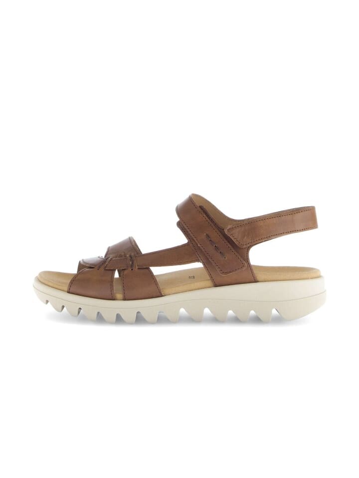 Классические босоножки Gabor Fashion Riemchensandalen, бежевый — фото 2