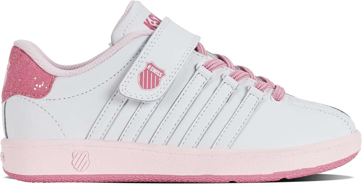 

Детские кроссовки K-Swiss Classic VN VLC, белый/розовый