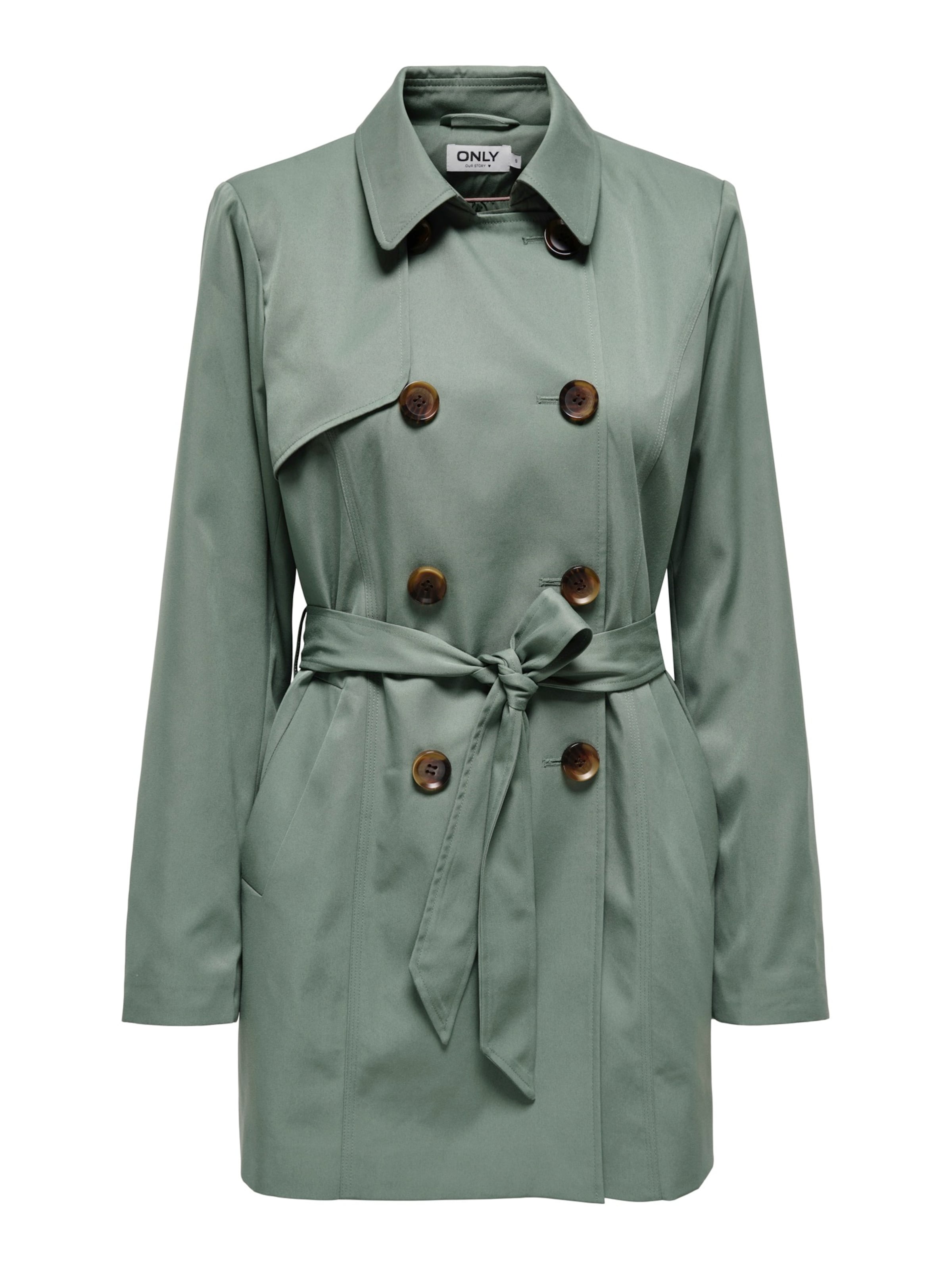 

ONLY Демисезонное пальто 'ONLValerie' в цвете Jade
