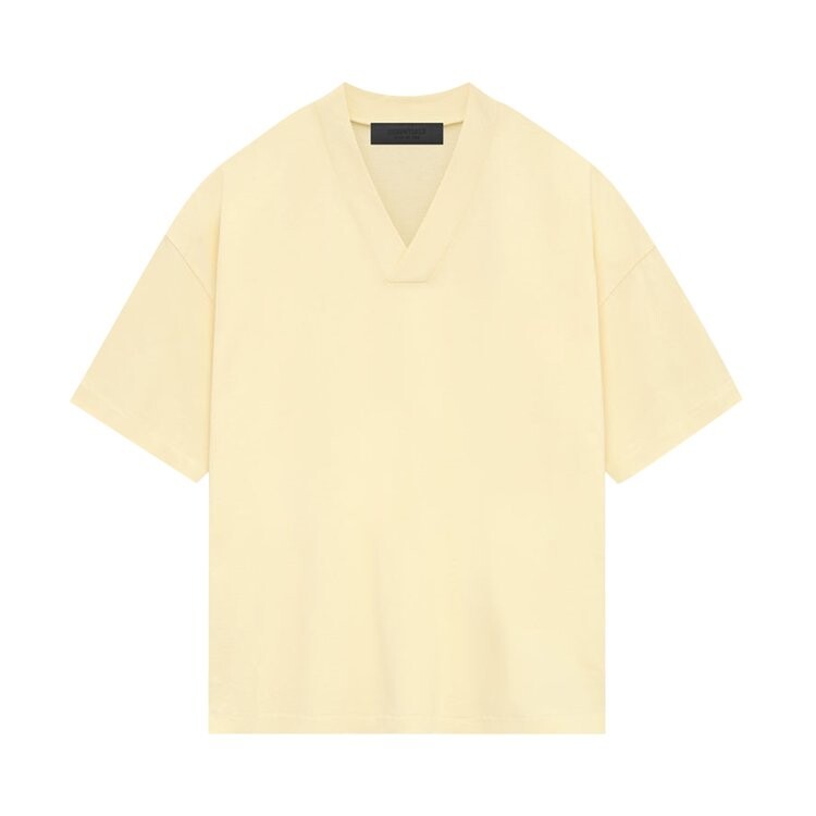 Футболка Fear Of God Essentials Fear of God Essentials V Neck 'Garden Yellow', желтый — фото 2