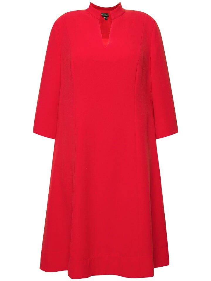 

Платье до колена Ulla Popken Kleid, цвет salsa