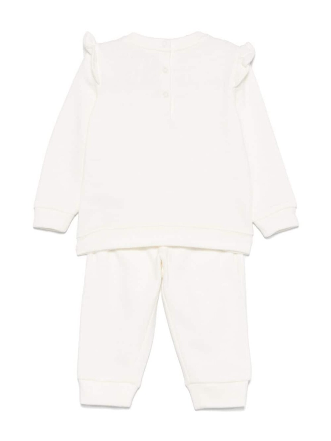 Спортивный костюм Ralph Lauren Kids Polo Bear с принтом, белый — фото 2
