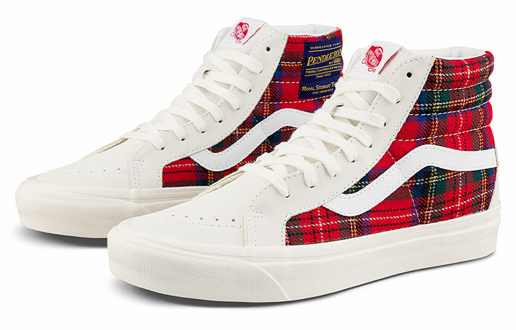 

Кроссовки Vans Sk8-Hi 38 Dx Anaheim Factory Pendleton Tartan