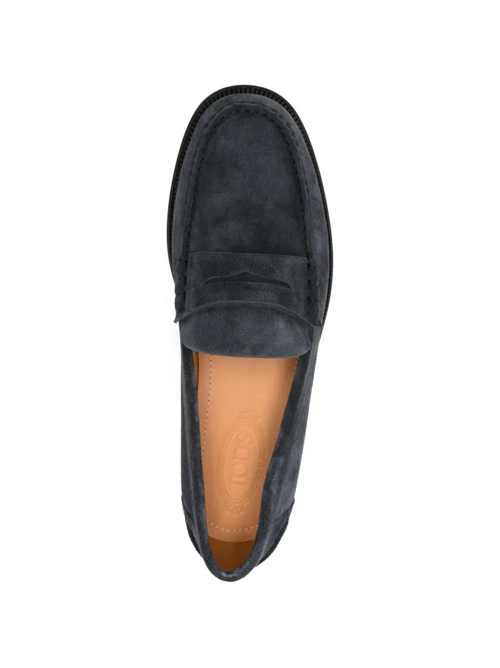Пенни-лоферы TOD'S, синий — фото 4