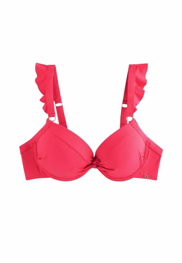 Стандартный верх бикини с мягкими вставками и косточками Next, Pink Frill — фото 4