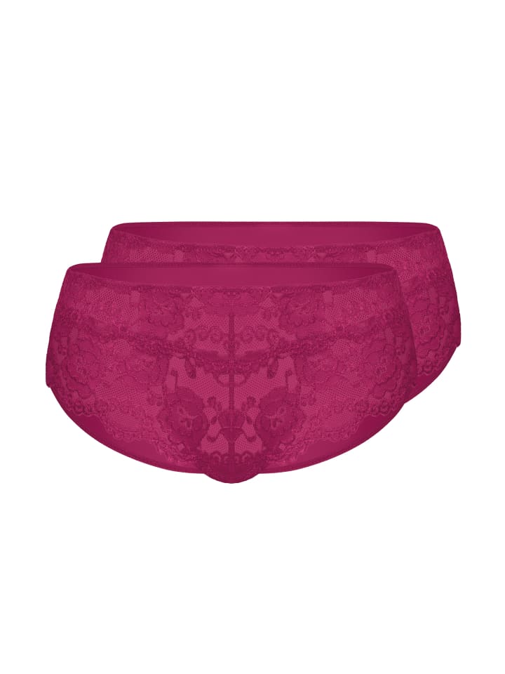 

Трусы Sassa Panty 2er Pack, цвет beaujolais