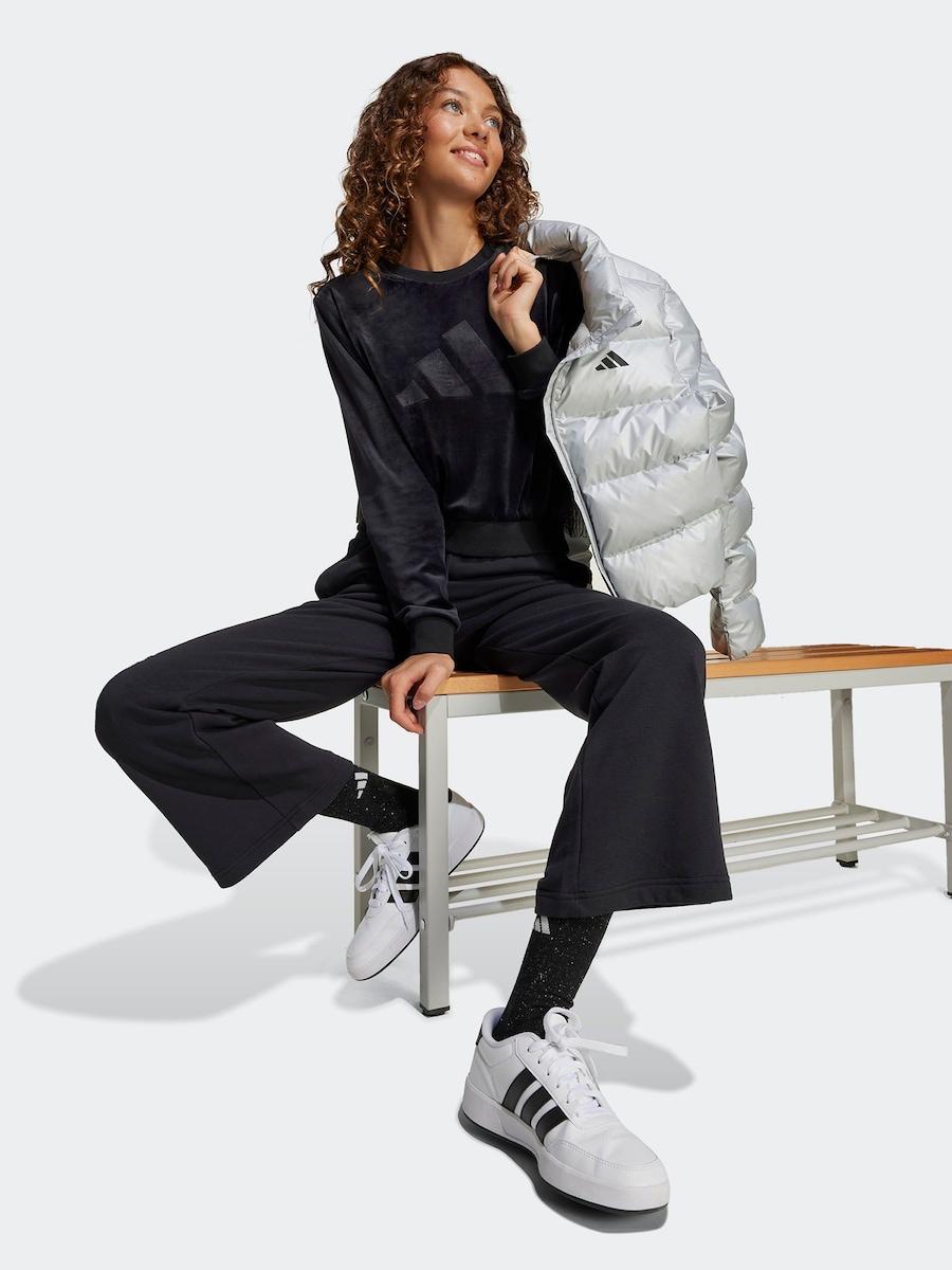 Спортивная толстовка ADIDAS SPORTSWEAR, черный — фото 3