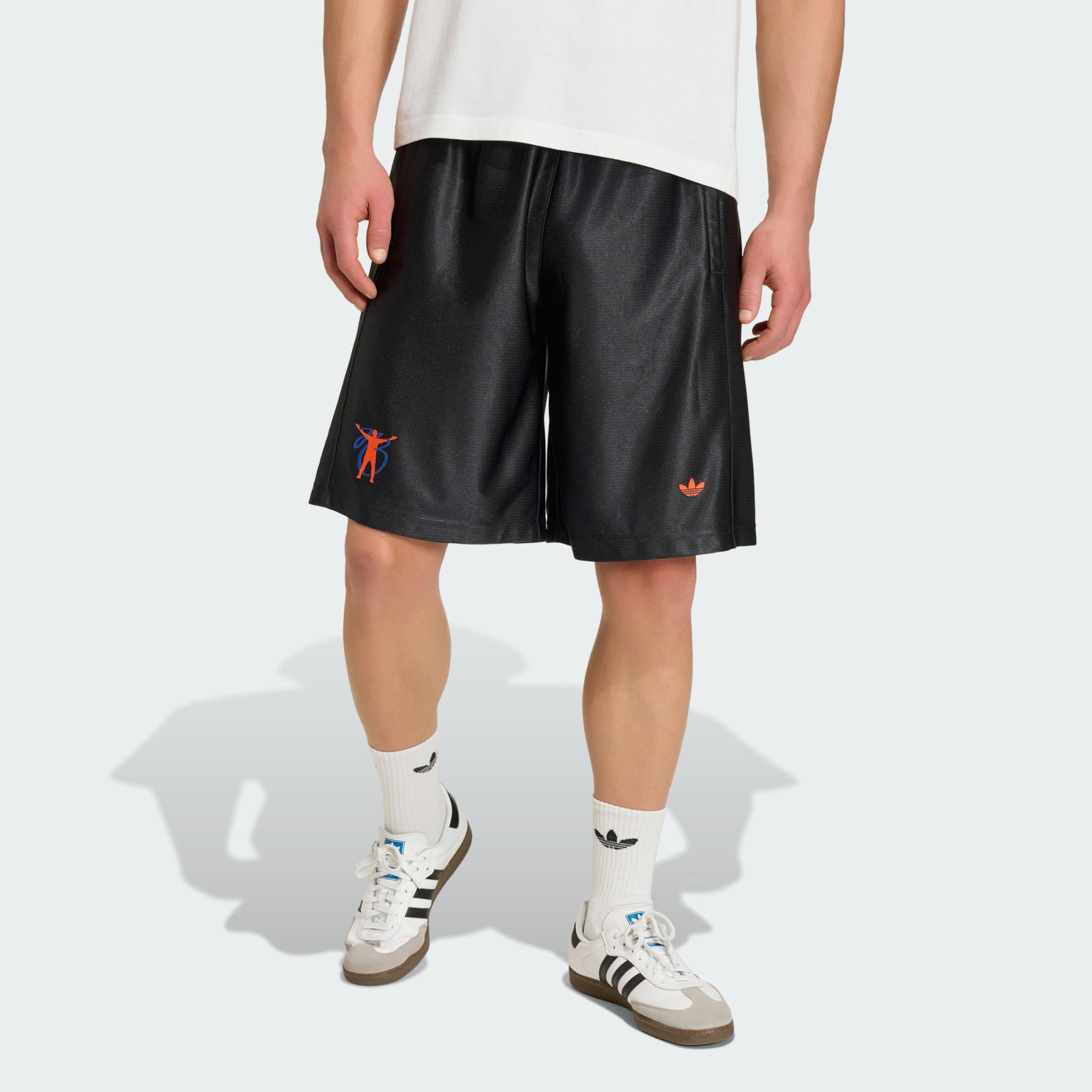 Adidas Performance Шорты для тренировок Loose fit 'Jude Bellingham' в черном цвете — фото 2