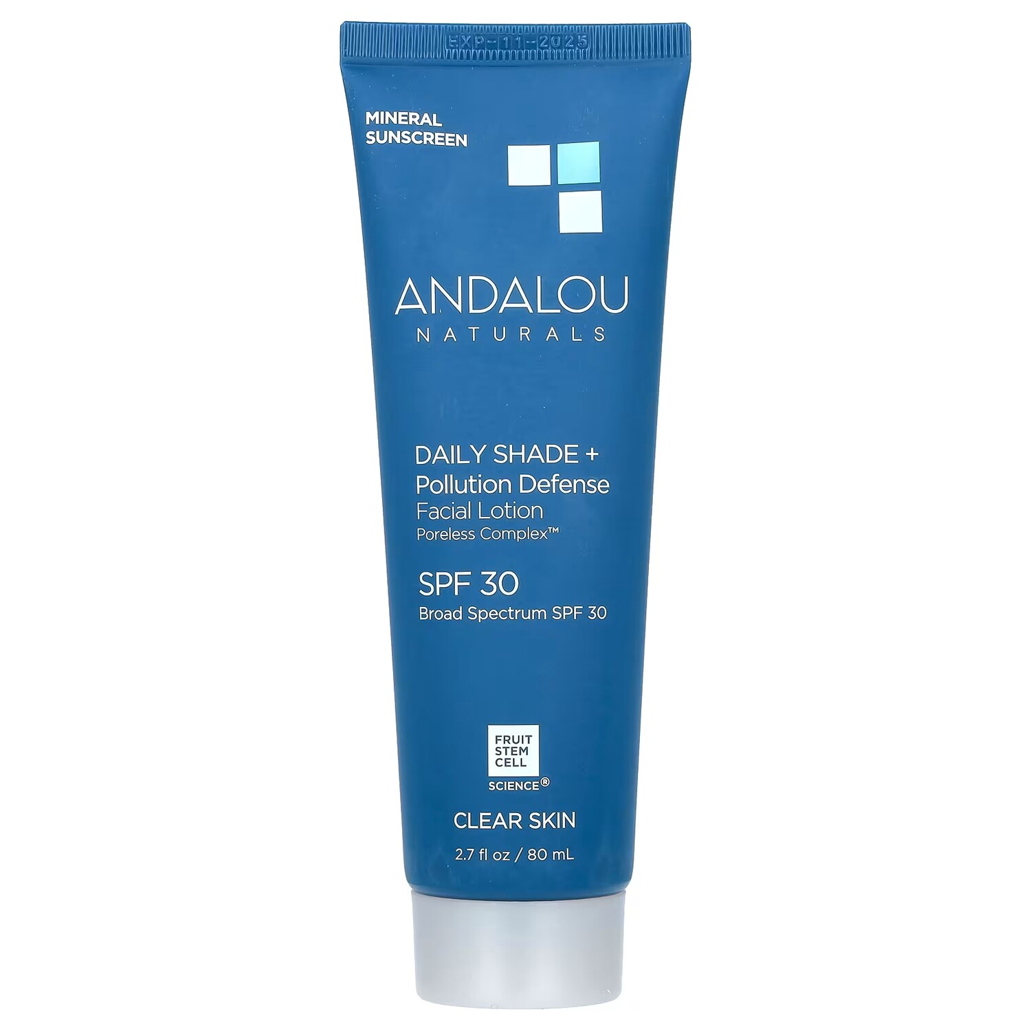 

Лосьон для лица Andalou Naturals Daily Shade SPF 30 защита от загрязнений, 80 мл