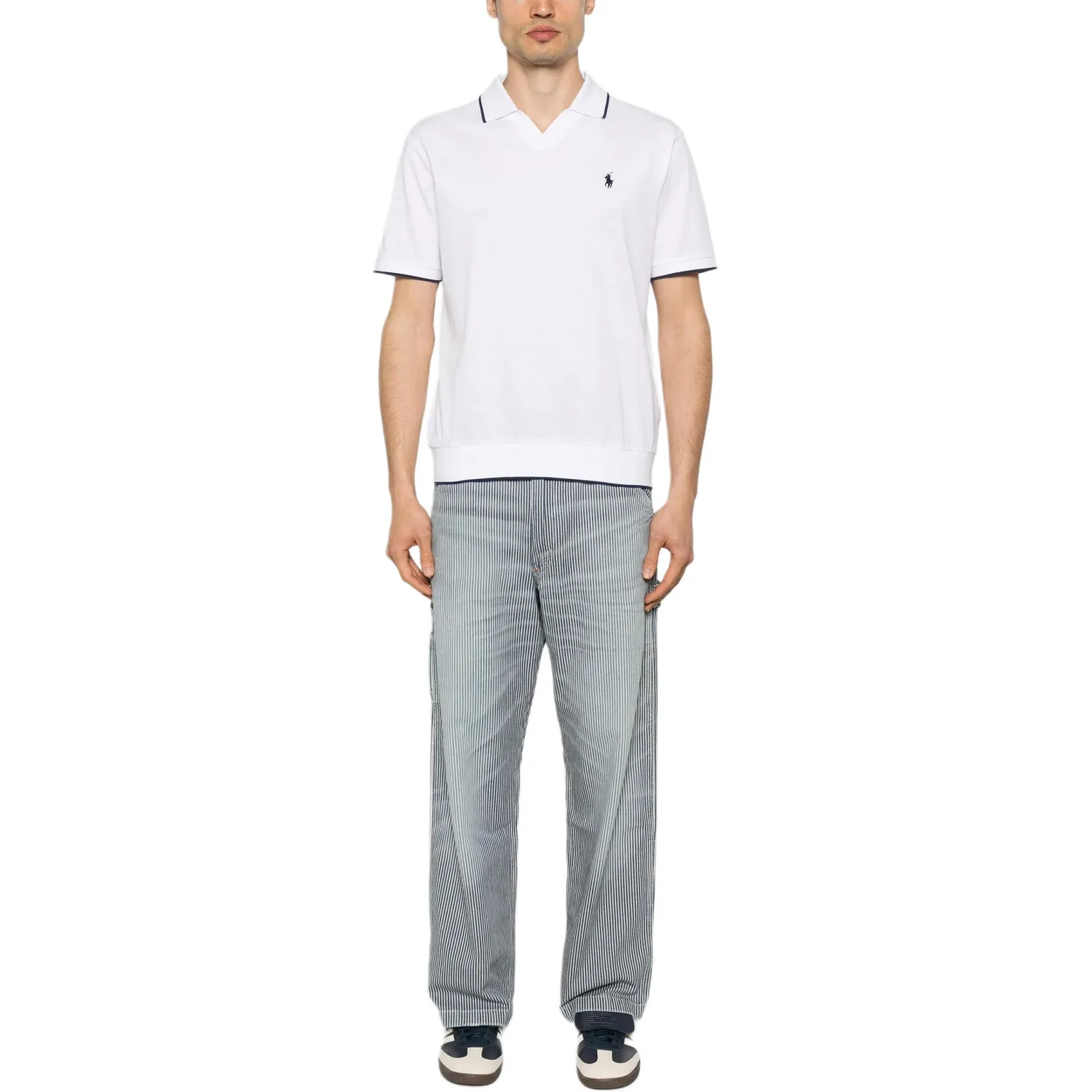 Полосатые брюки Polo Ralph Lauren, Insole Length 32 — фото 3