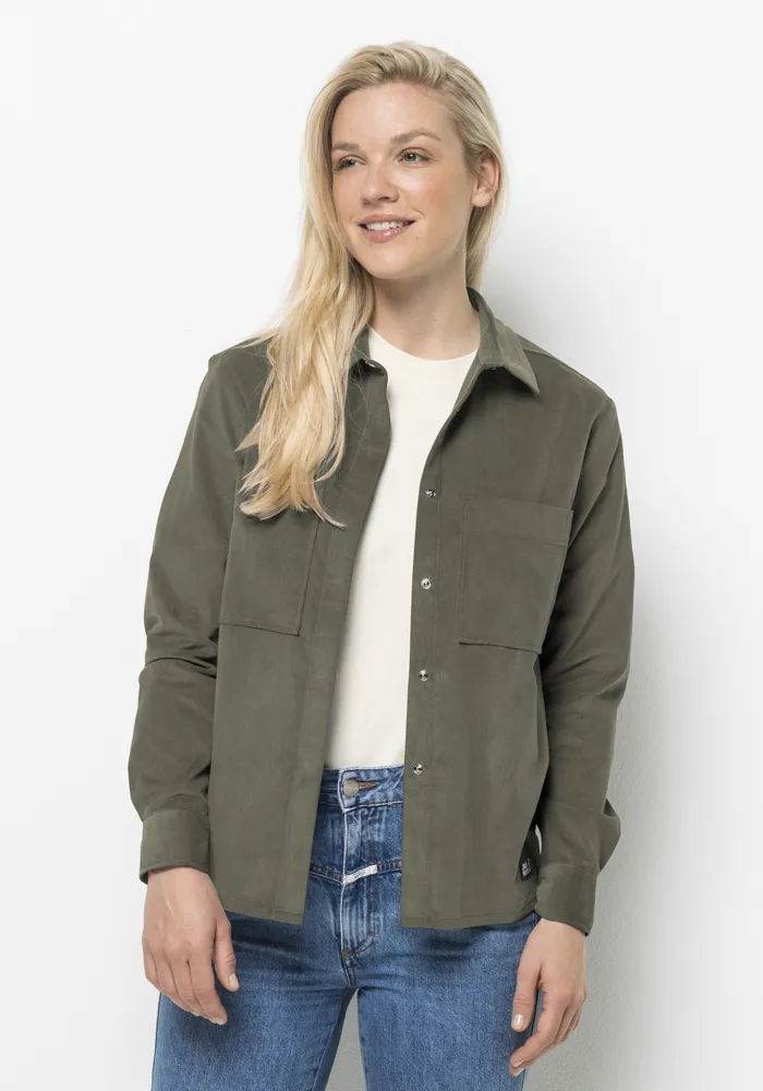 

Фланелевая блузка Jack Wolfskin "NATURE SHIRT W", оливковый