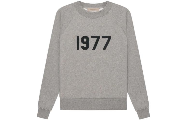 

SS22 Толстовка унисекс темно-овсяная Fear Of God Essentials, серый
