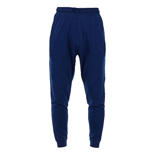 

Спортивные штаны Nike Solid Color Casual Sports Bundle Feet Long Pants Blue, синий