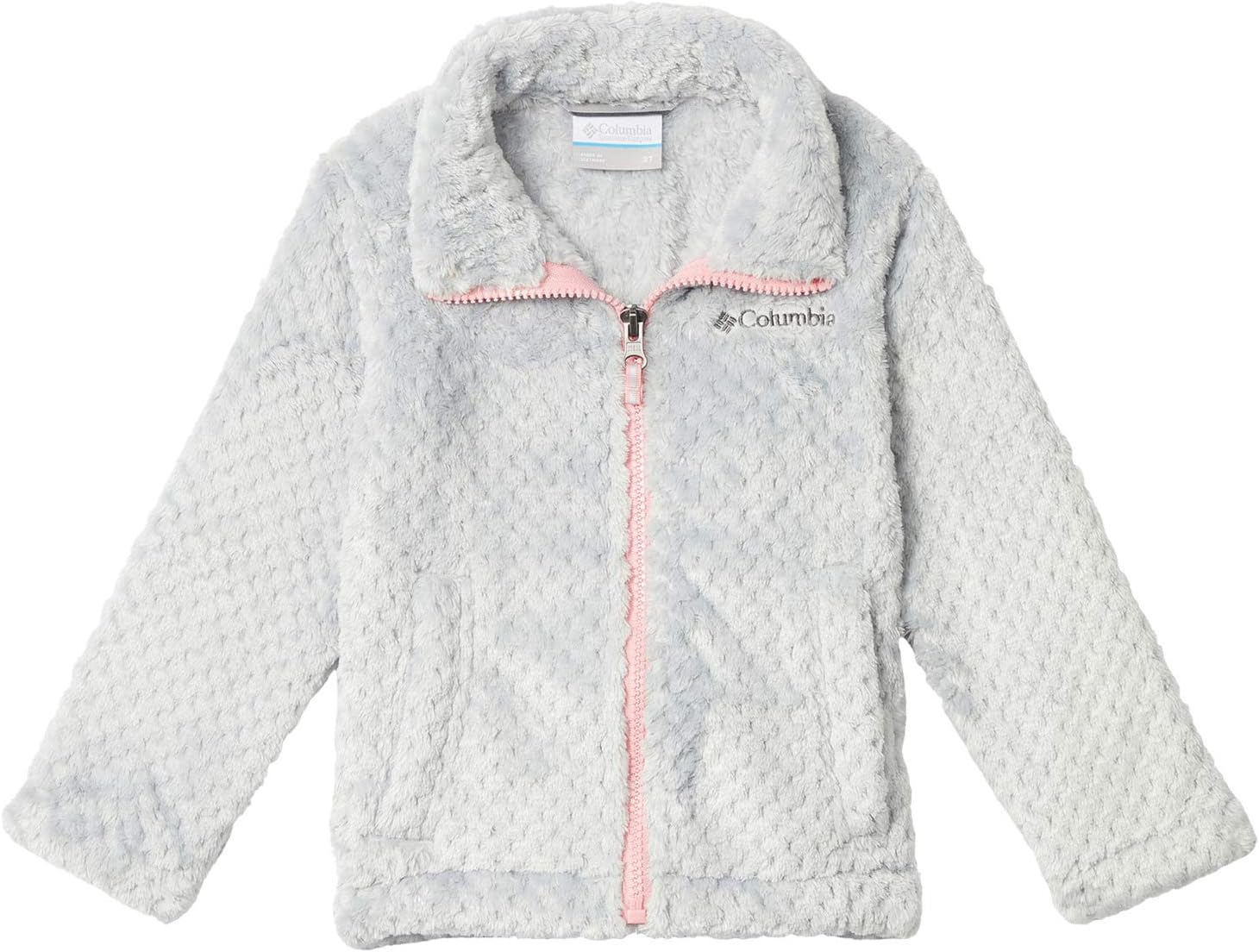 

Толстовка Columbia Kids Fire Side Sherpa Full Zip, цвет Columbia Grey