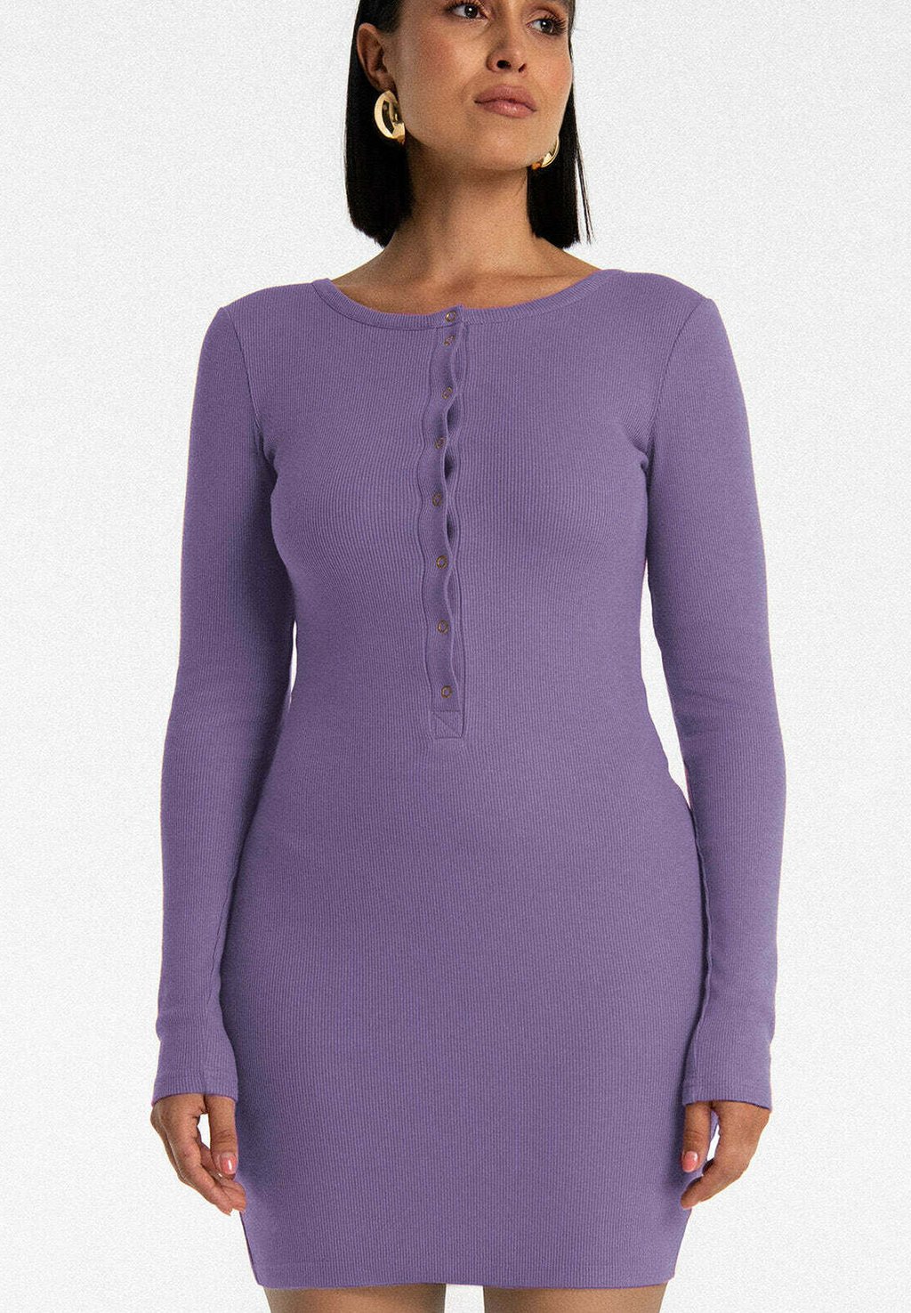 

Платье-трансформер PRESS STUDED NECKLINE Nudyess, фиолетовый