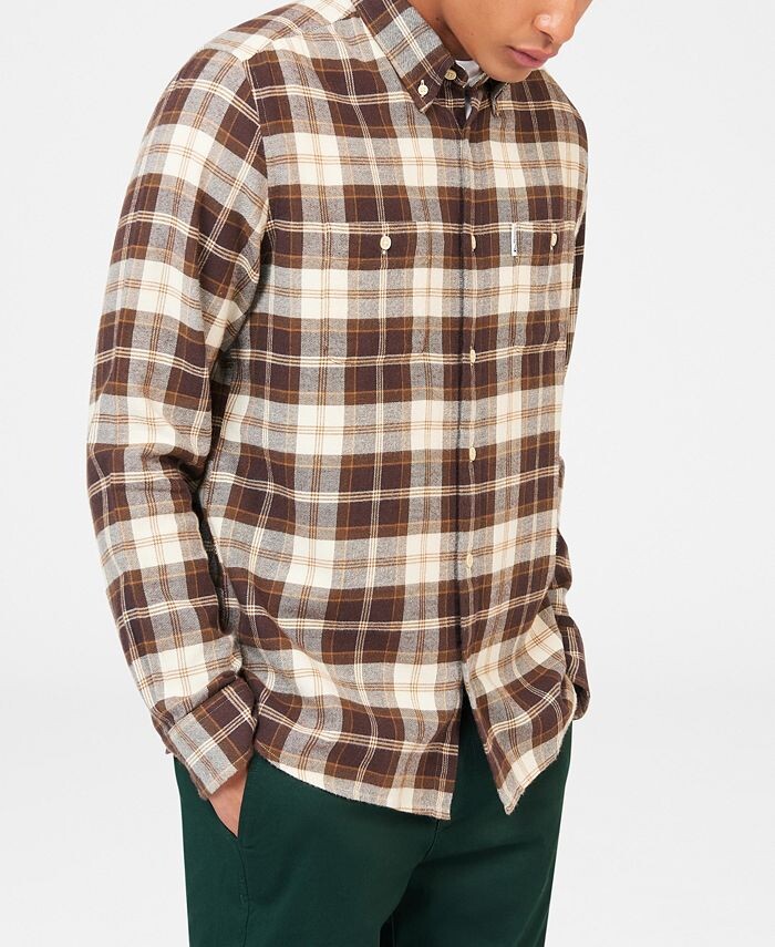 

Мужская рубашка в клетку с начесом Ben Sherman, мультиколор