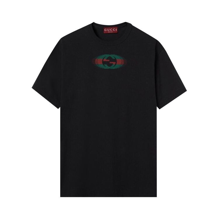 

Футболка Gucci Jersey T-Shirt Black, черный