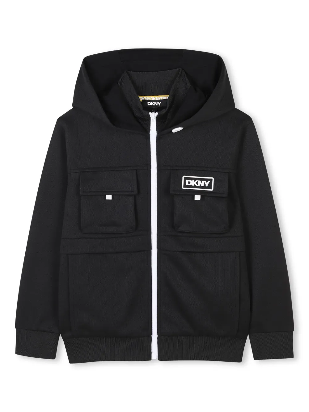 

Кардиган с логотипом Dkny Kids, черный