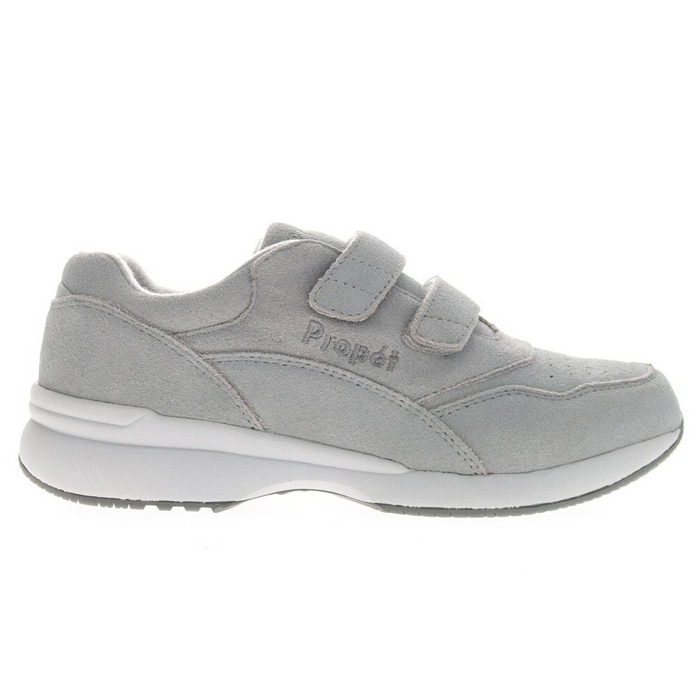 Женские кожаные кроссовки Propet Tour Walker, цвет Gray Suede — фото 2