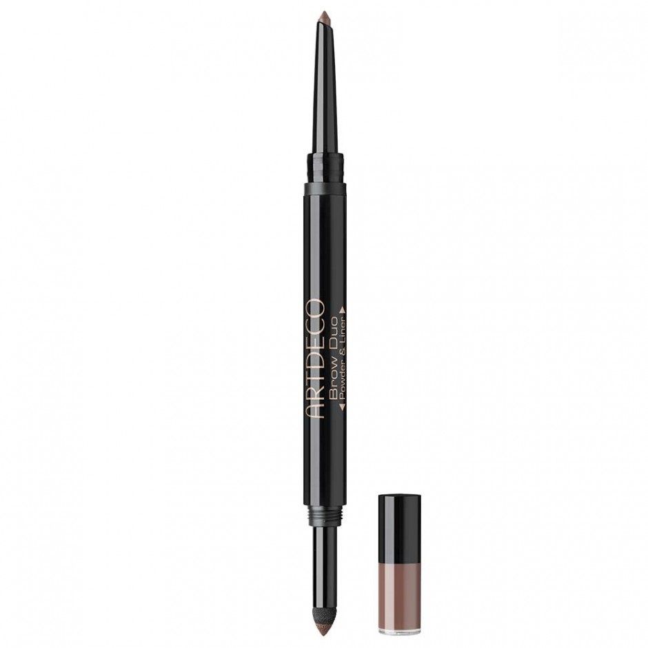 

Тени для бровей и карандаш в одном brow duo powder & liner Artdeco, цвет 22 - hot cocoa, вес 0,3 гр.