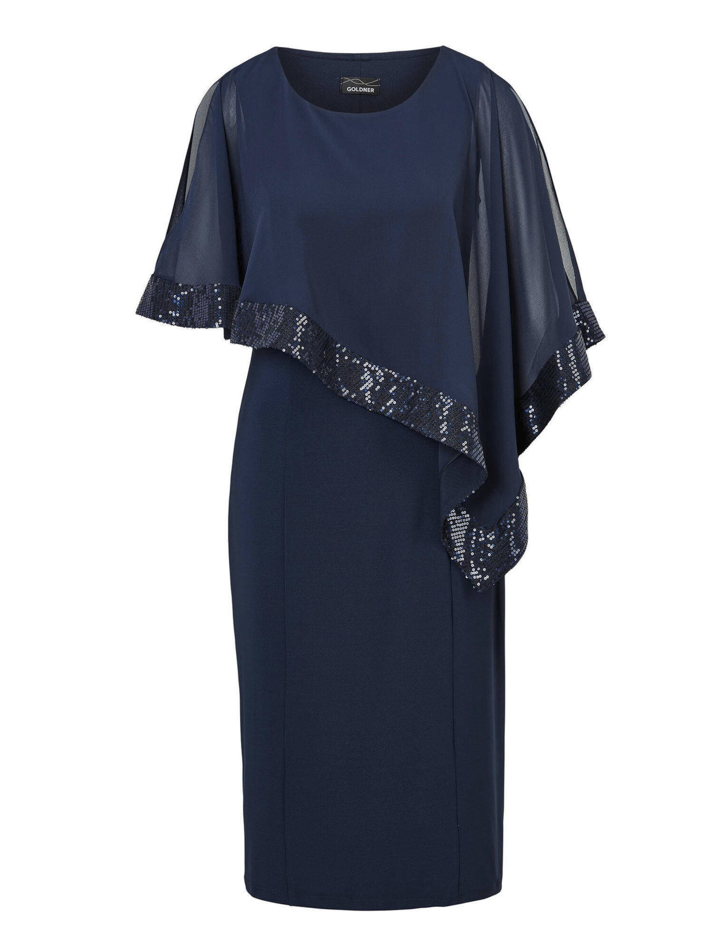 

Goldner Вечернее платье в ночном синем цвете