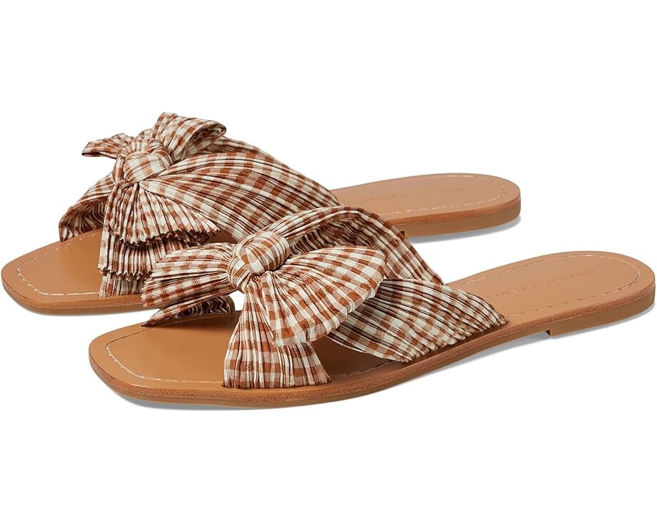 

Сандалии Loeffler Randall Rima, цвет Brown Gingham