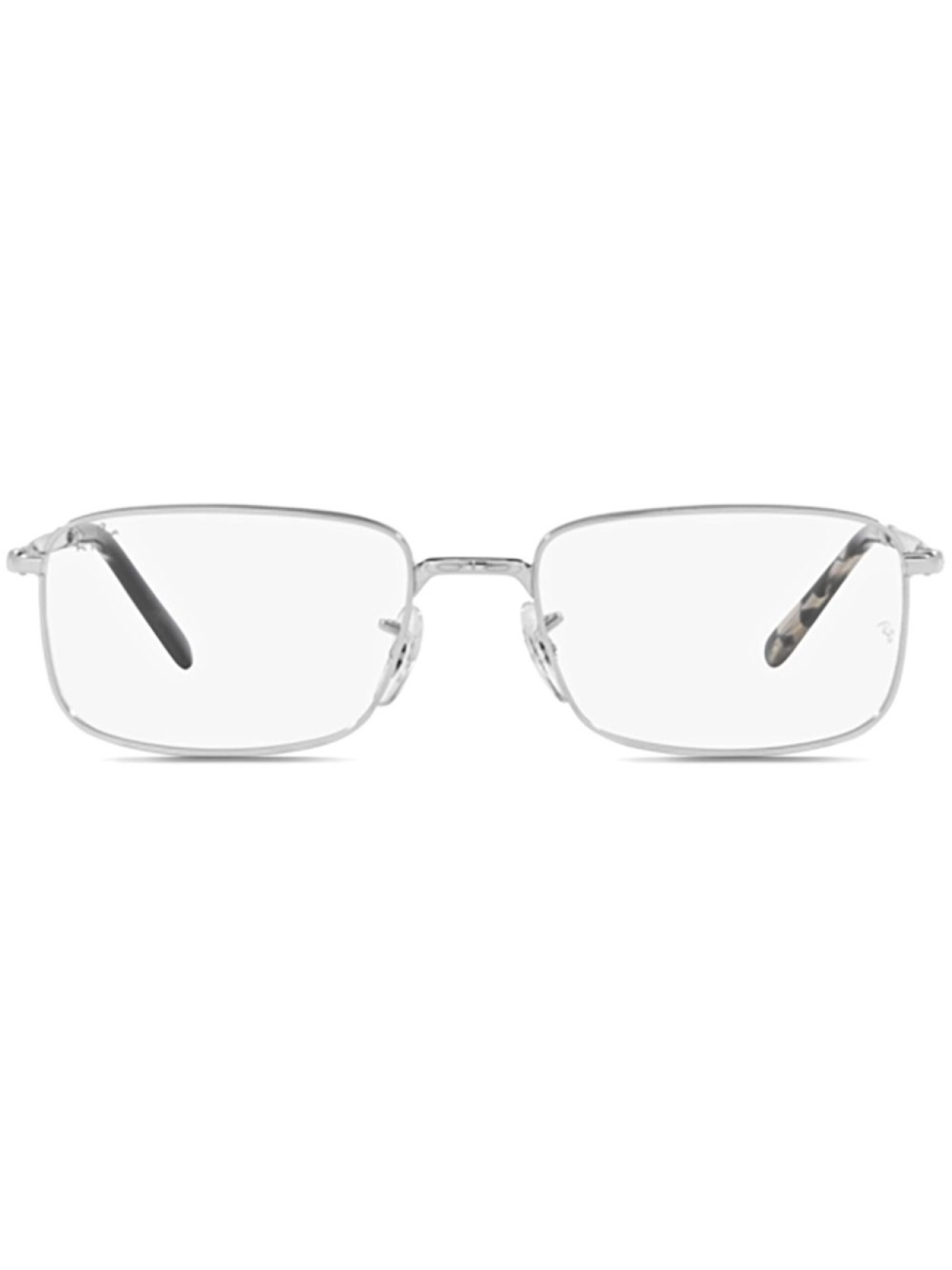 

Ray-Ban очки в прямоугольной оправе, серебряный