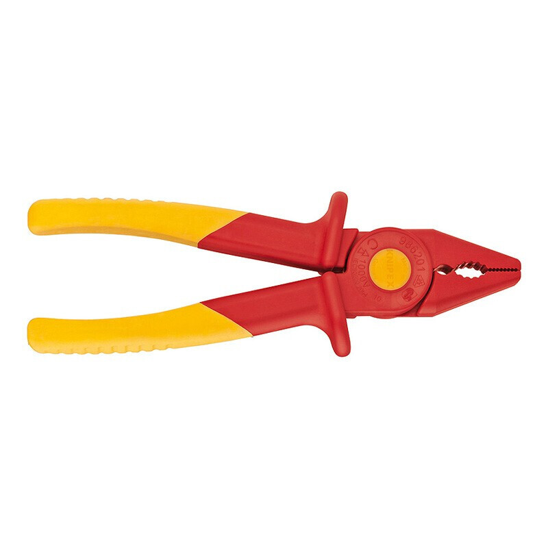 KNIPEX K.98 62 01 Плоскогубцы с пластиковой изоляцией 986201 — фото 3