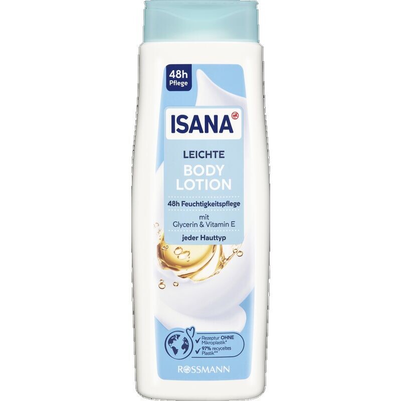 

Легкий лосьон для тела ISANA, 400 ml