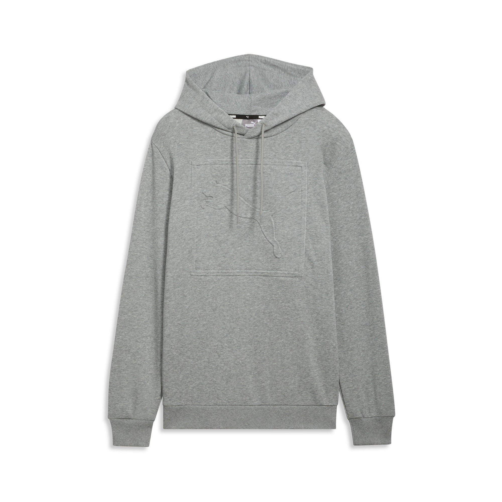 

Мужская толстовка PUMA ESS с капюшоном, цвет medium gray heather