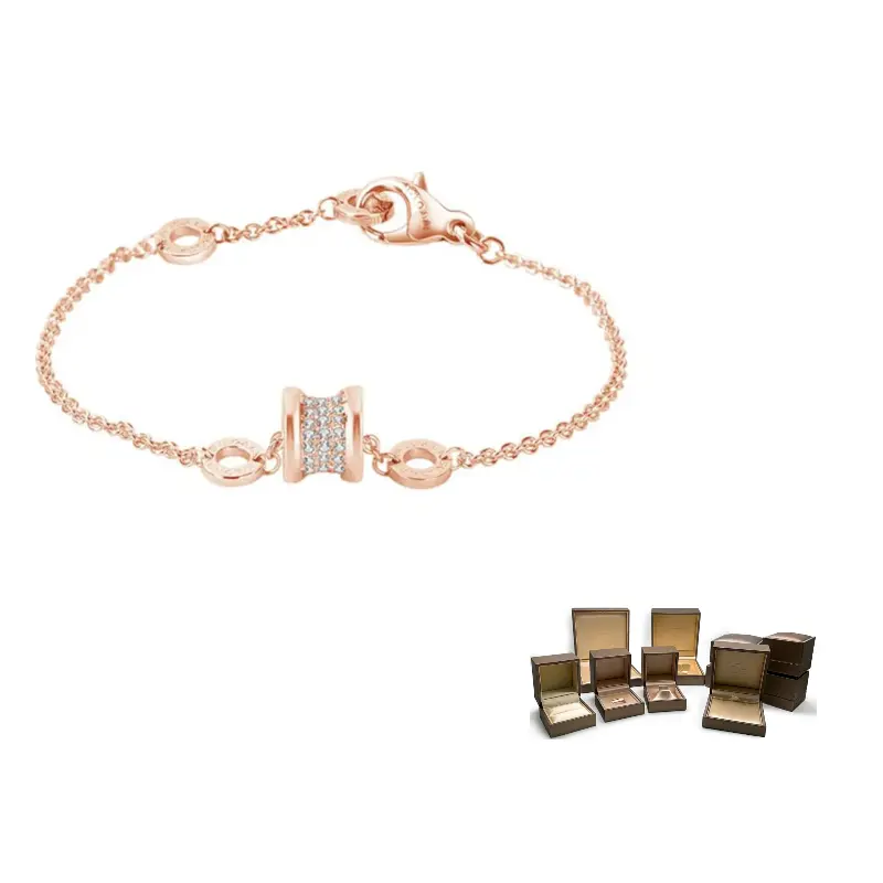 

BVLGARI B.Zero1 Series 18K Rose Gold Браслеты для женщин