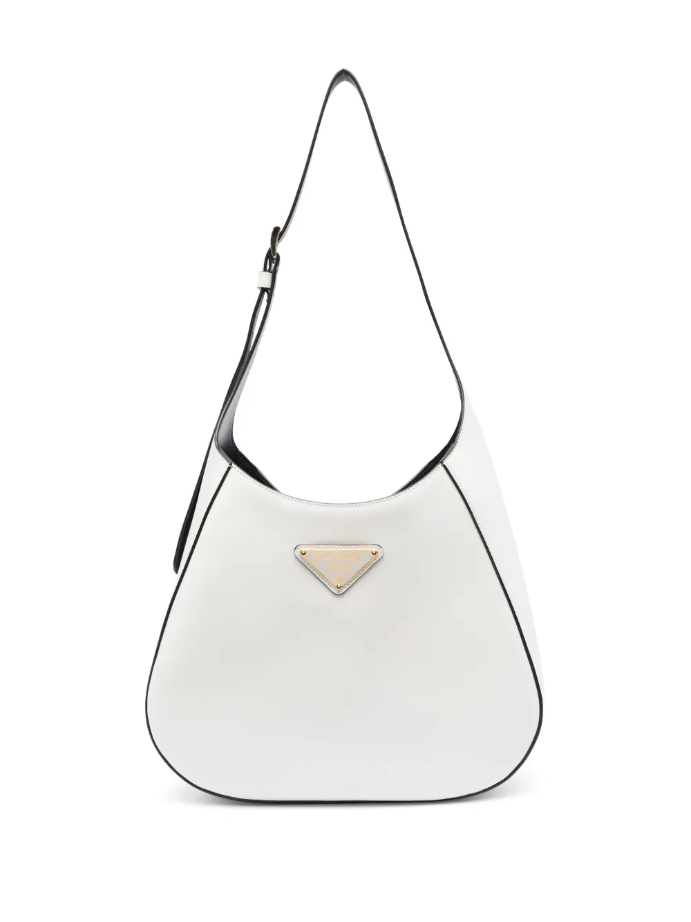 

Сумка на плечо с логотипом Prada, белый