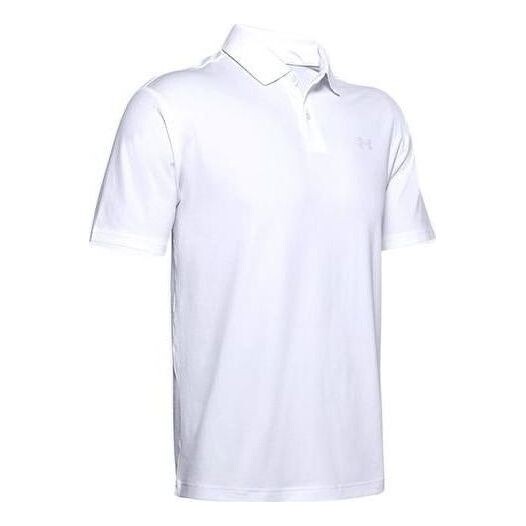 

Рубашка поло performance polo shirt 'white' Under Armour, белый