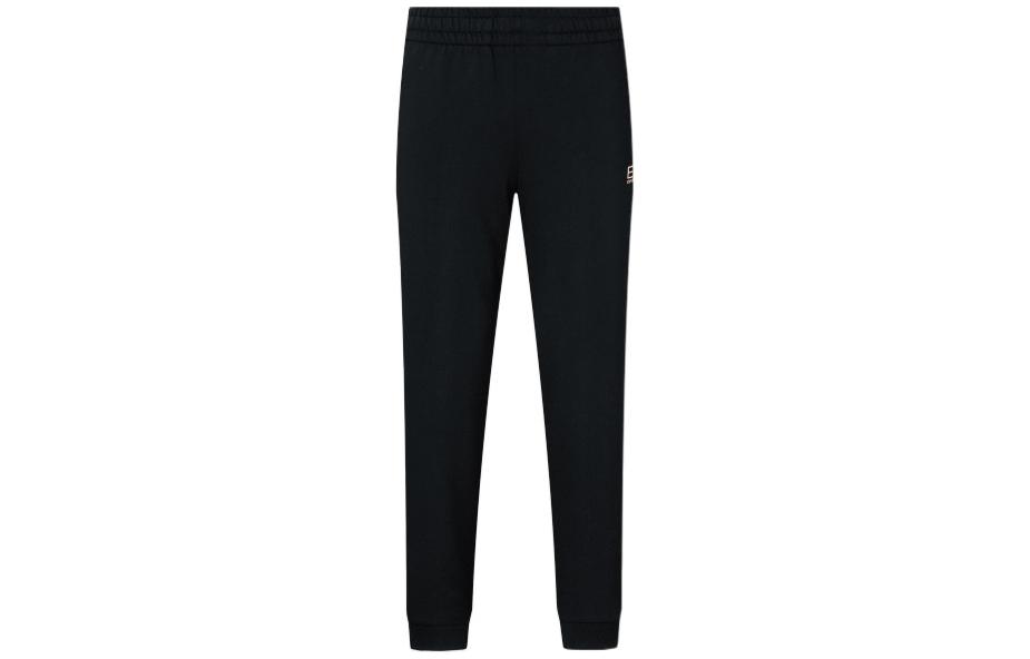 

EMPORIO ARMANI EA7 SS22 Вязаные спортивные штаны мужские Black