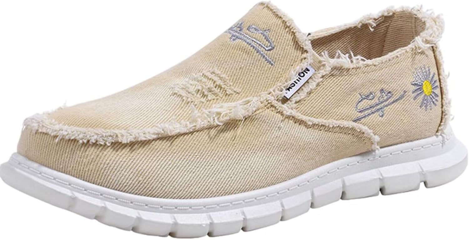 

Мужские дышащие повседневные кеды из холста с мягкой подошвой, мужские лоферы, мягкие, удобные, противоскользящие обувь Sywzx&Xfybz, хаки