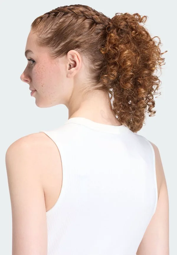 Платье-Рубашка на все сезоны Adidas Sportswear, Off White — фото 4