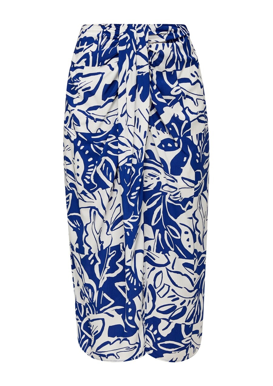 

Юбка миди s.Oliver Skirt, синий
