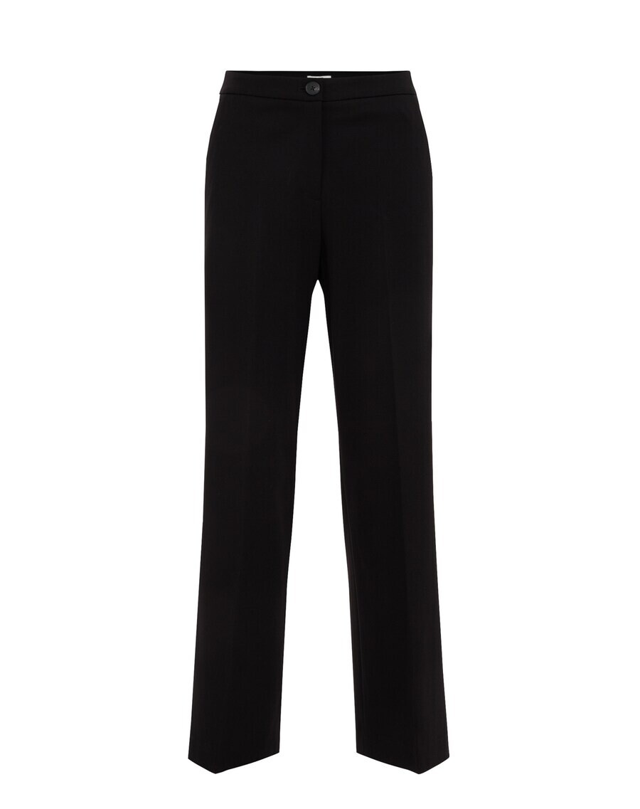 

Тканевые брюки WE Fashion Regular Pants, черный